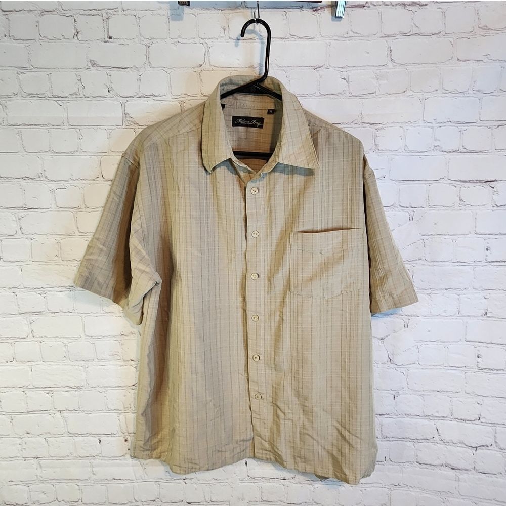 Men's Milano Bay button-down shirt, size XL